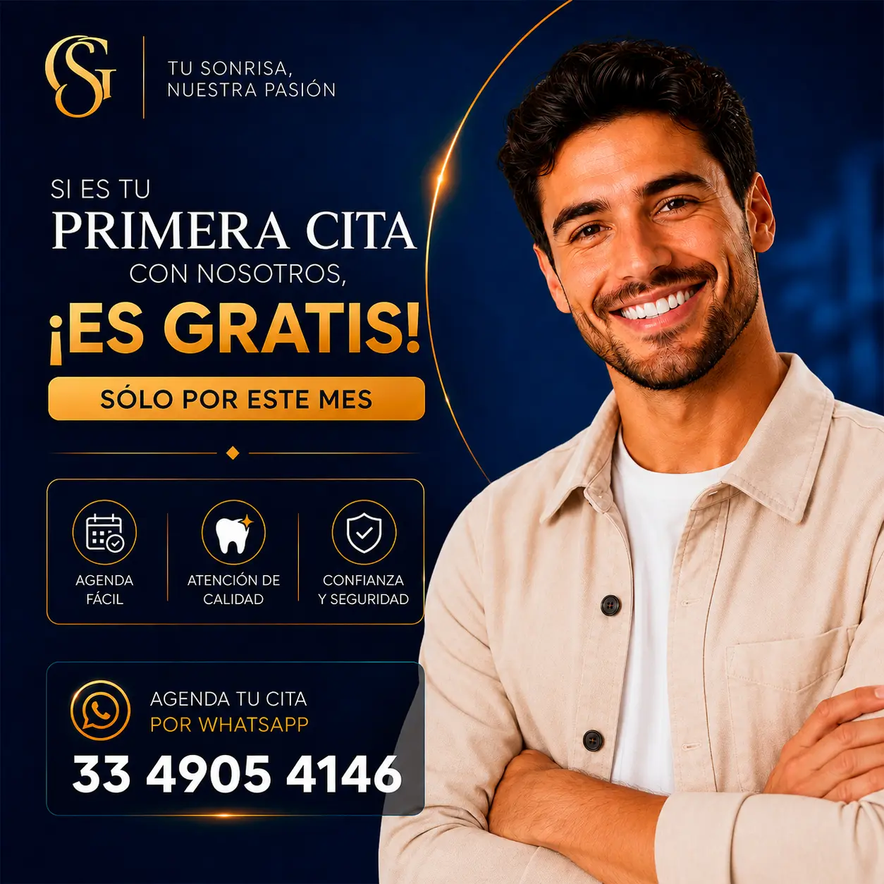 Primera cita con nosotros GRATIS
